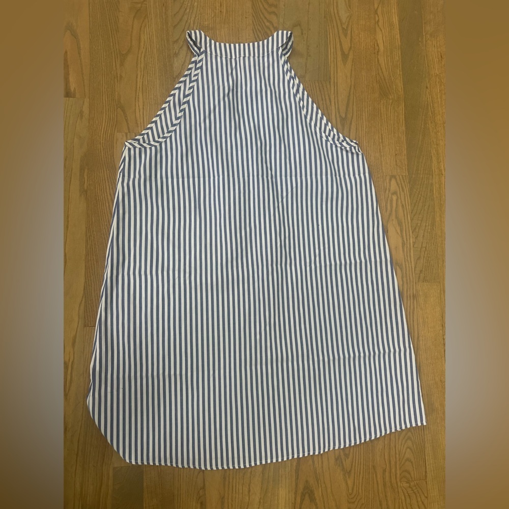 Cupshe Navy and White Striped dress - Picture 6 of 6
